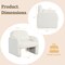 Modern Accent Chair with Waist Pillow and Armrests for Living Room Bedroom